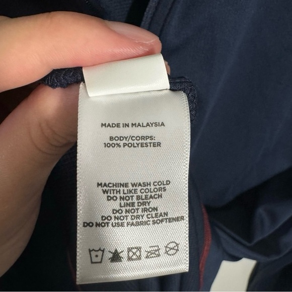 Rhone Navy Blue Stretch Pullover Size XXL Session 1/4 Zip - Picture 5 of 7